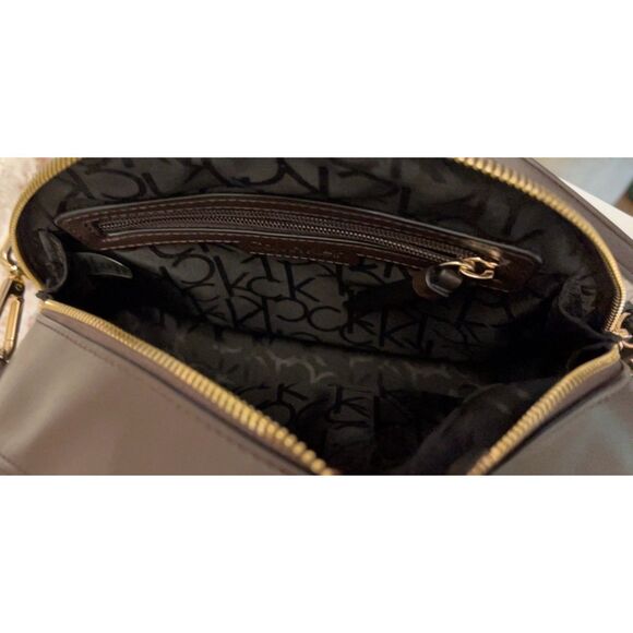Calvin Klein signature collection top handle dome satchel/crossbody - Picture 12 of 12
